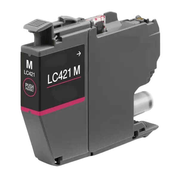 Brother LC421M magenta kompatibel bläckpatron 200 sider