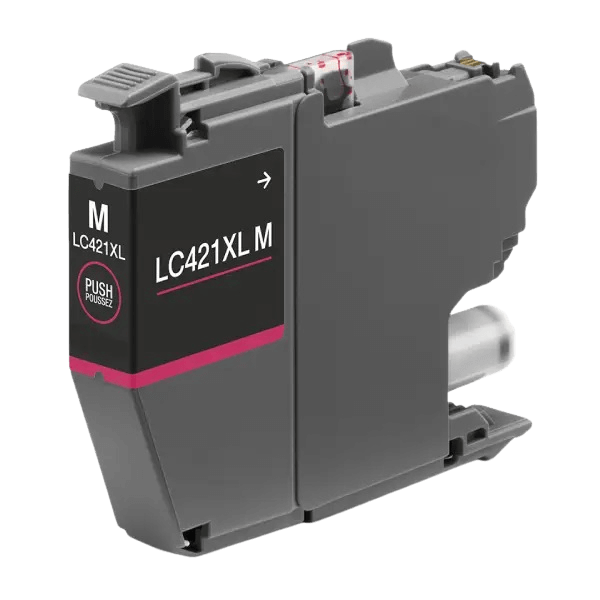 Brother LC421XLM magenta kompatibel bläckpatron 500 sider