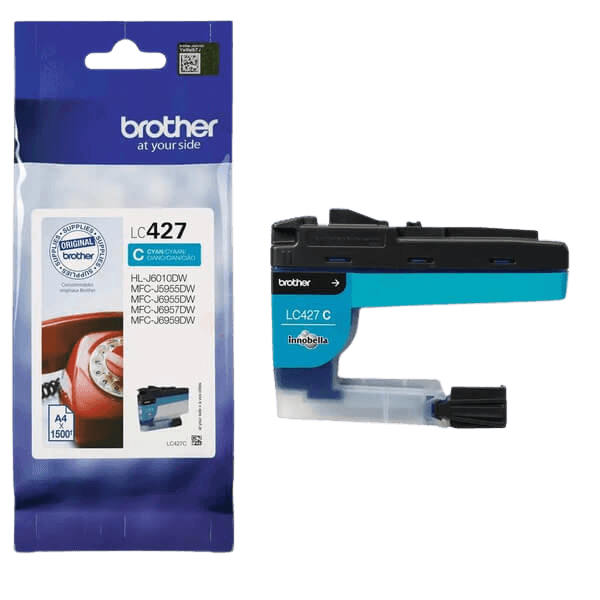 Brother LC427C cyan original bläckpatron 1500 sider