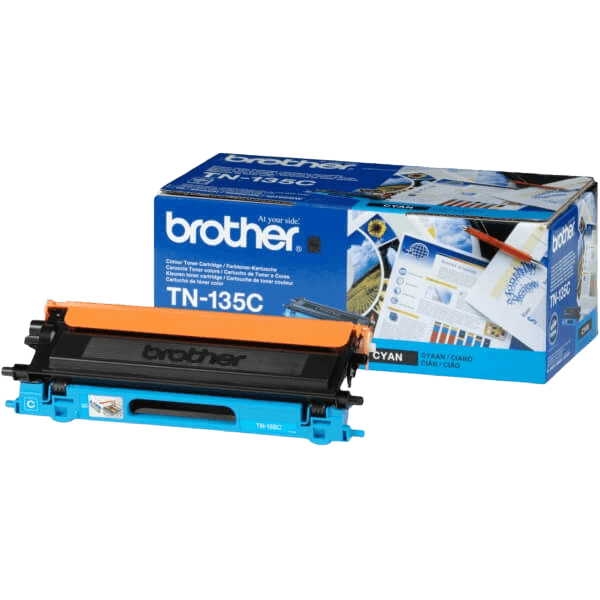 Brother TN135C XL cyan original toner 4000 sider (TN-135C)