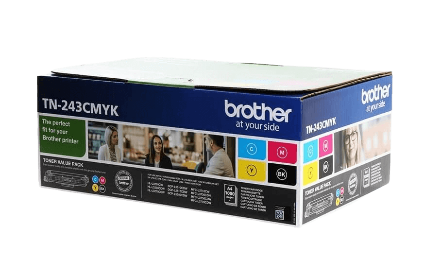 Brother TN243 CMYK original multipack 4000 sider