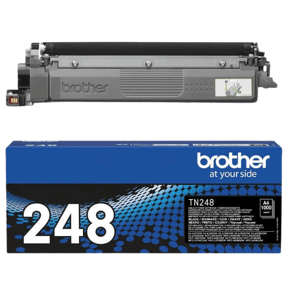 Brother TN248BK svart original toner 1000 sider