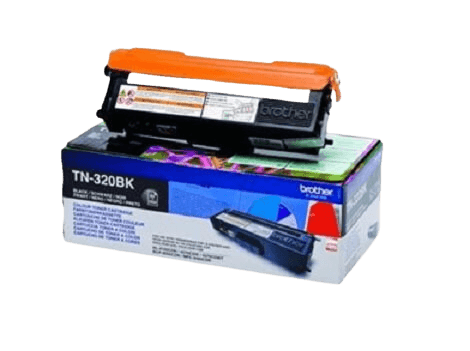 Brother TN320BK svart original toner 2500 sider (TN-320BK)