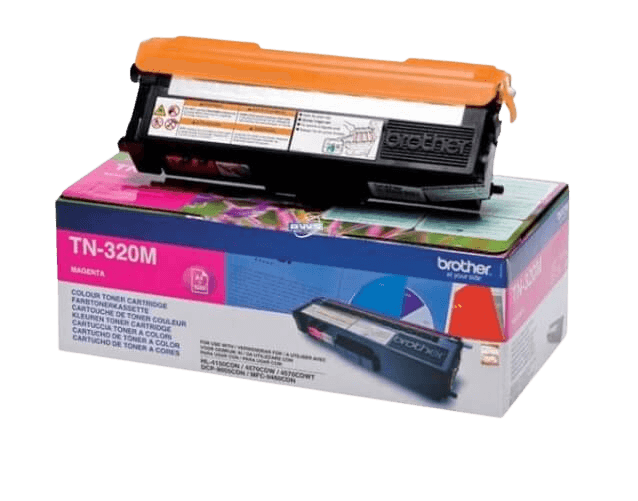 Brother TN320M magenta original toner 1500 sider (TN-320M)