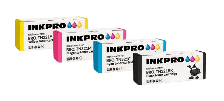 Brother TN321 4 stk. rabattpaket toner 7000 sider - kompatibel