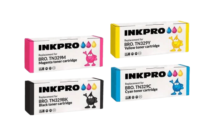 Brother TN329 XXL 4 stk. rabattpaket toner 24000 sider - kompatibel