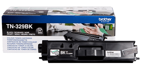 Brother TN329BK XXL svart original toner 6000 sider (TN-329BK)