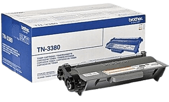 Brother TN3380 XL svart original toner 8000 sider (TN-3380)