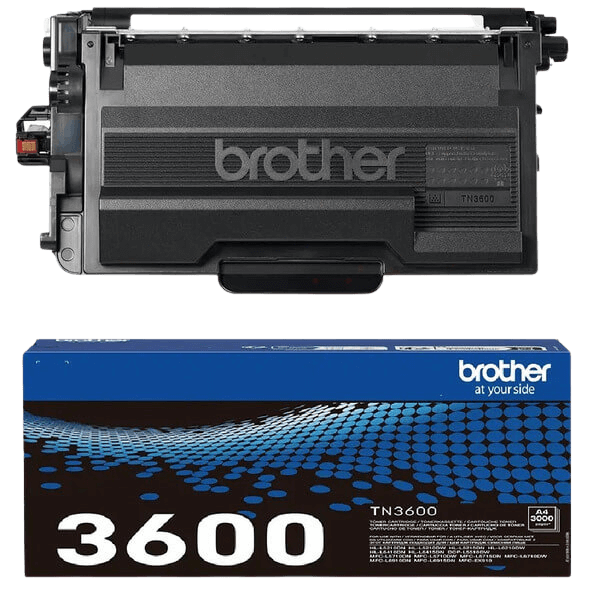 Brother TN3600 svart original toner 3000 sider