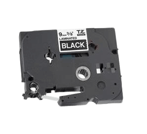 Brother TZe325 9 mm x 8 m Vit text / Svart tejp kompatibel tejp (TZ325)