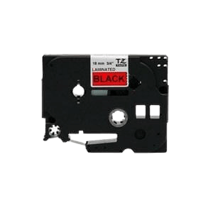 Brother TZe441 18 mm x 8 m Svart text / Röd tejp kompatibel tejp (TZ441)