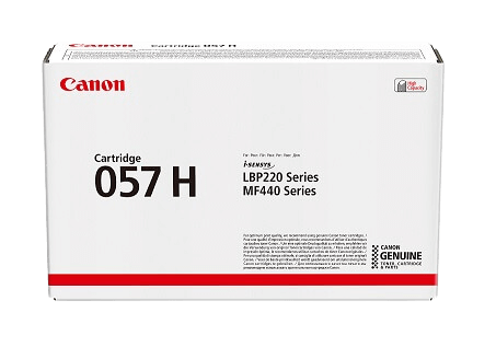 Canon 057H XL svart original toner 10000 sider (3010C002)