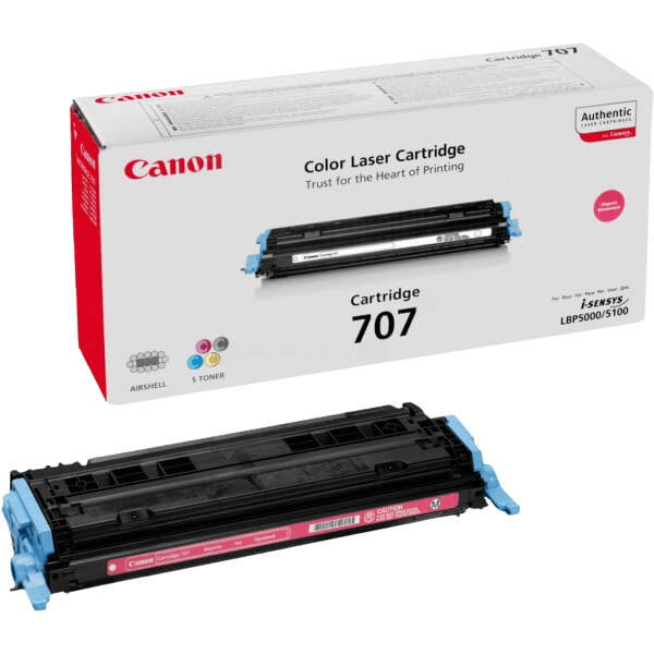 Canon 707 magenta original toner 2000 sider (9422A004)