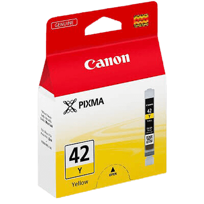 Canon CLI-42Y gul original bläckpatron 13 ml. (6387B001)