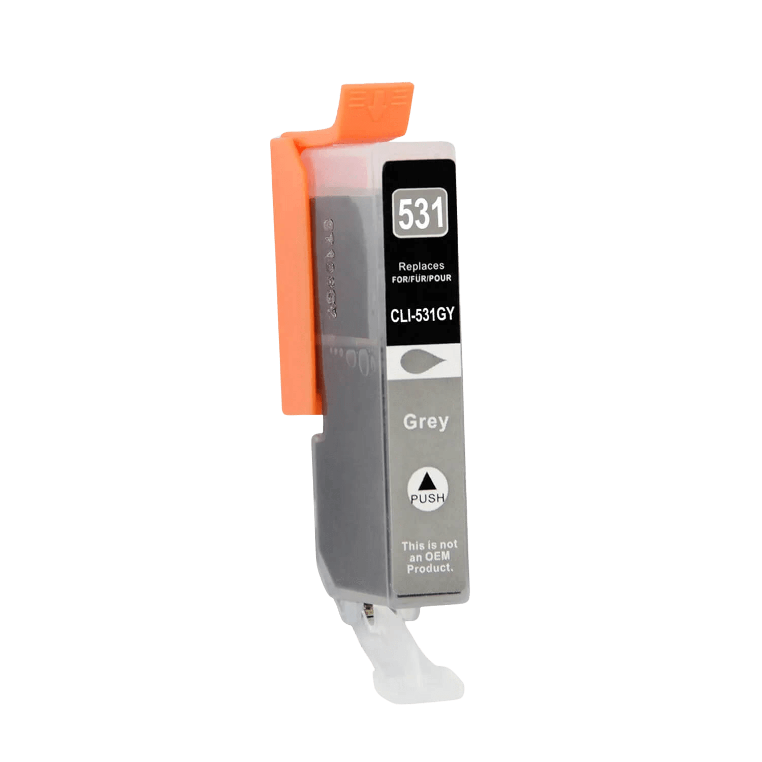 Canon CLI-531GY grå kompatibel bläckpatron 12 ml. (6122C001)