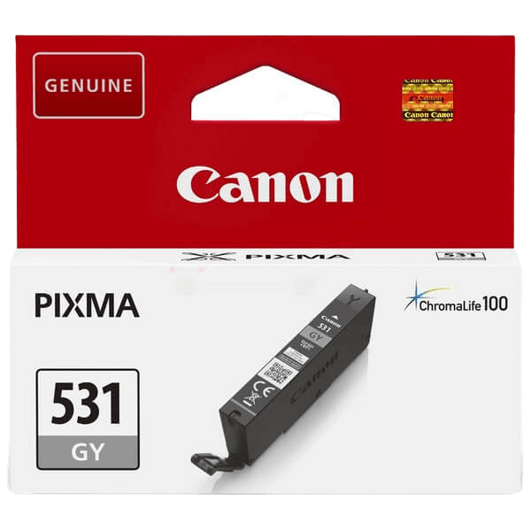 Canon CLI-531GY grå original bläckpatron 8,2 ml. (6122C001)