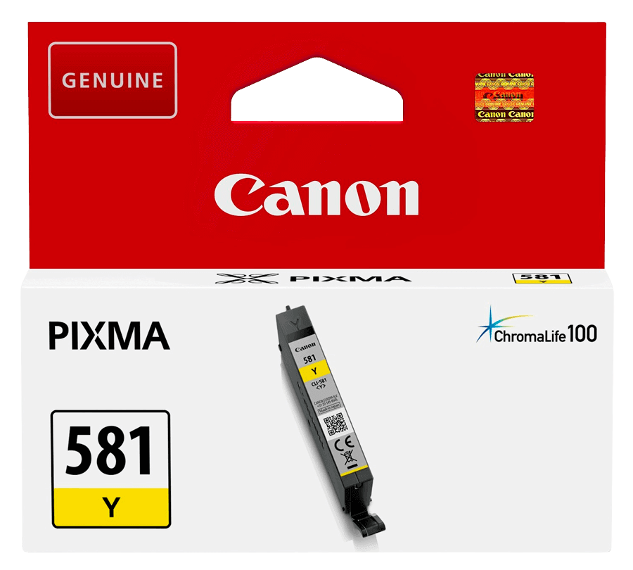Canon CLI-581Y gul original bläckpatron 5 ml. (2105C001)