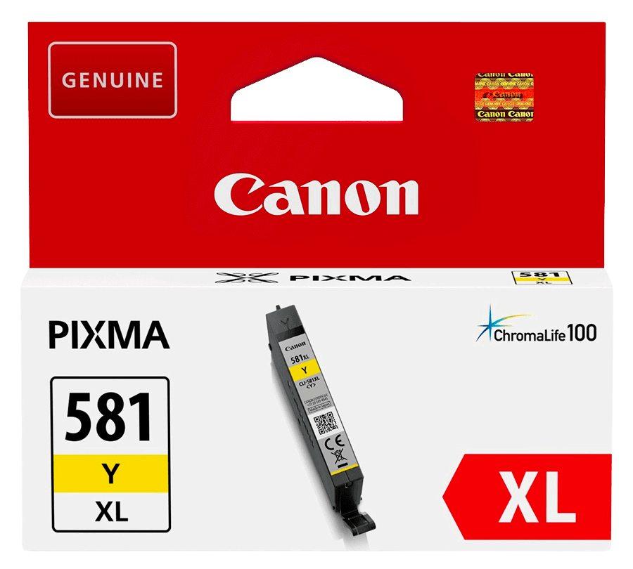 Canon CLI-581Y XL gul original bläckpatron 8 ml. (2051C001)