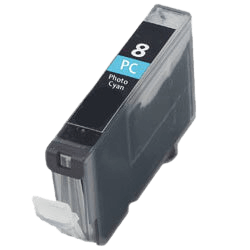 Canon CLI-8PC foto cyan kompatibel bläckpatron 13 ml. (0624B001)