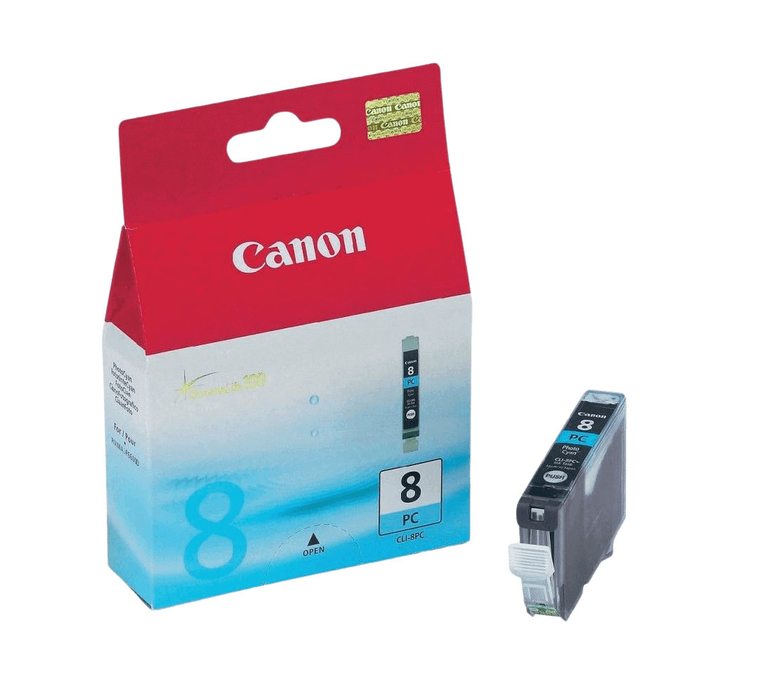 Canon CLI-8PC foto cyan original bläckpatron 13 ml. (0624B001)