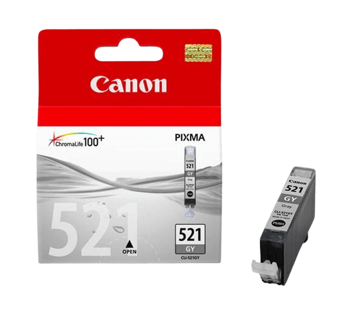 Canon CLI521GY grå original bläckpatron 9 ml. (2937B001)