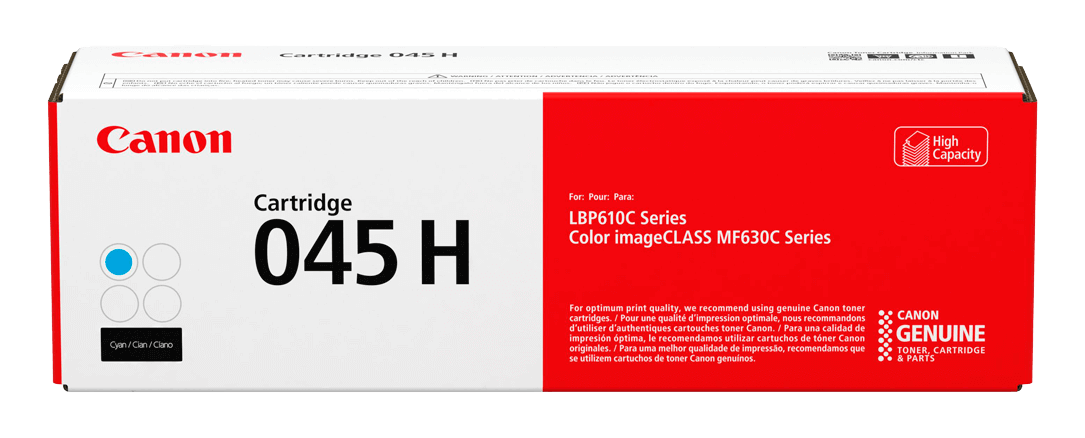 Canon CRG 045HC XL cyan original toner 2200 sider (1245C002)