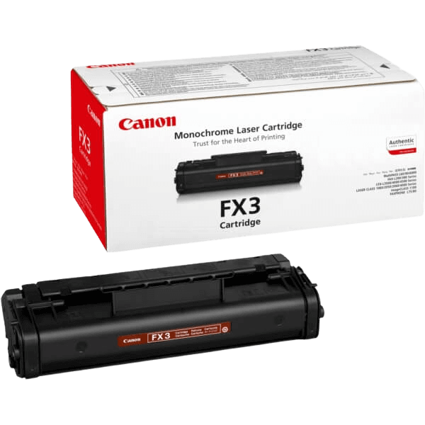 Canon FX-3 svart original toner 2700 sider (1557A003)