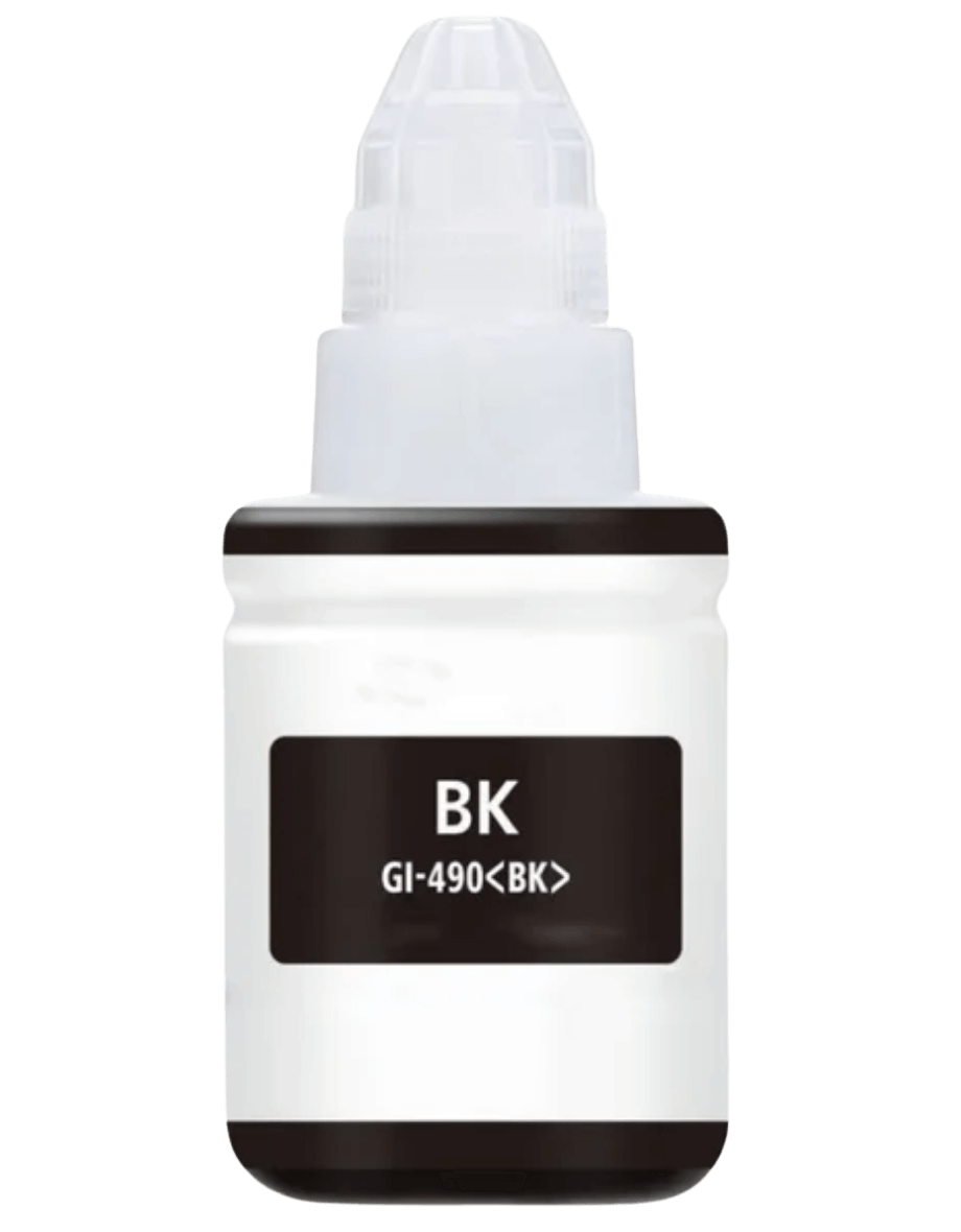 Canon GI-490BK svart kompatibel bläck refill 100 ml. (0663C001)
