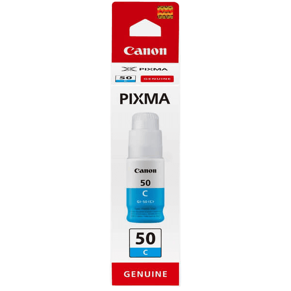 Canon GI-50 C cyan original bläck refill 70 ml. (3403C001)