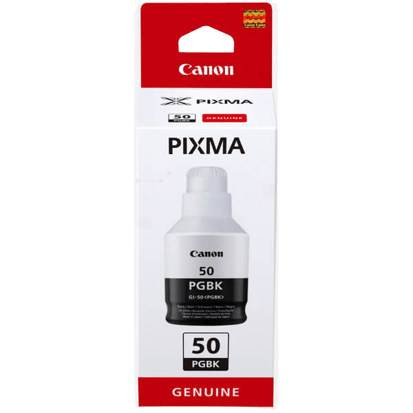 Canon GI-50 PGBK pigment svart original bläck refill 170 ml. (3386C001)