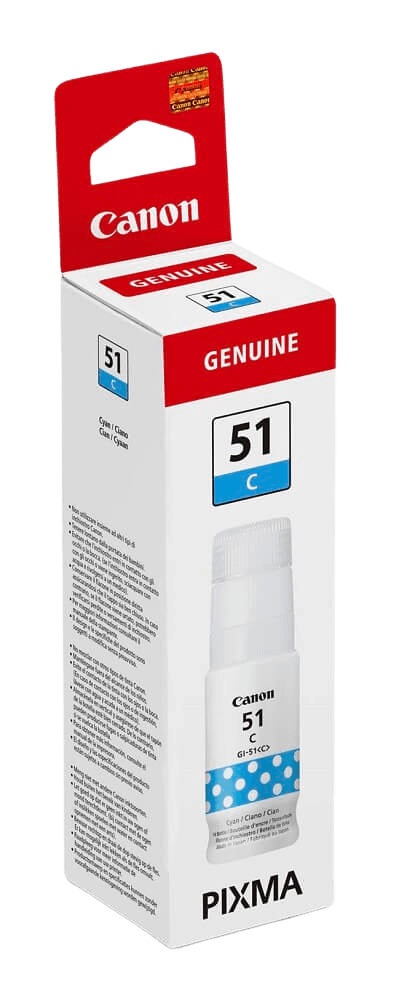 Canon GI-51C cyan original bläck refill 70 ml. (4546C001)