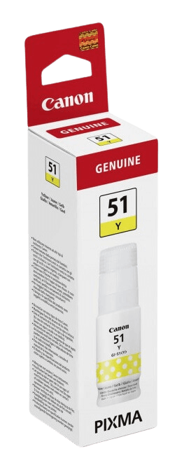 Canon GI-51Y gul original bläck refill 70 ml. (4548C001)