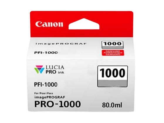 Canon PFI-1000PGY foto grå original bläckpatron 80 ml. (0553C001)