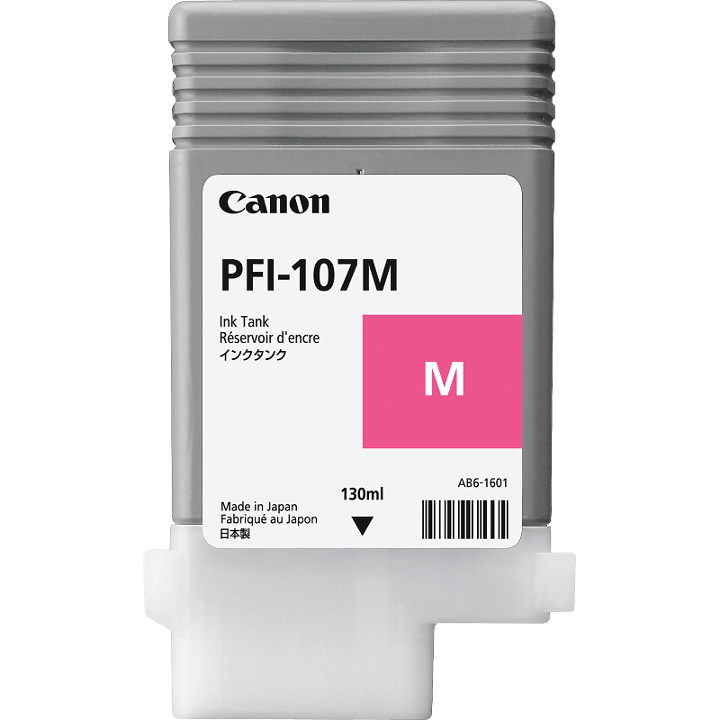 Canon PFI-107M magenta original bläckpatron 130 ml. (6707B001)