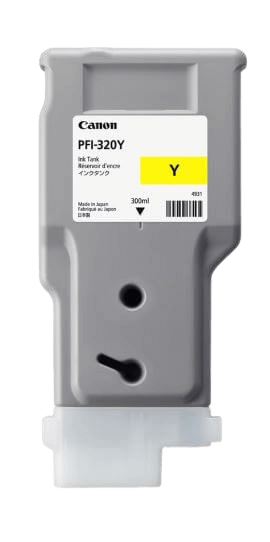 Canon PFI-320Y XL gul original bläckpatron 300 ml. (2893C001)