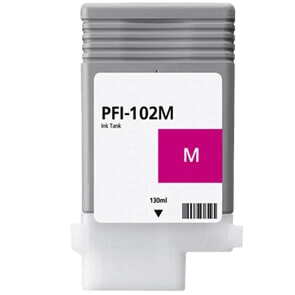 Canon PFI102M magenta kompatibel bläckpatron 130 ml. (0897B001)