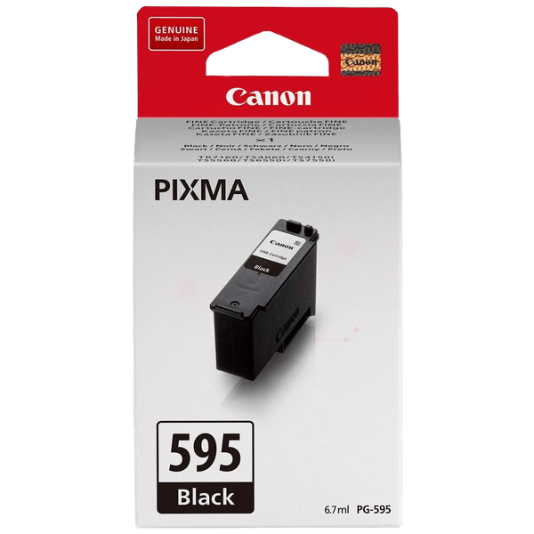Canon PG-595 svart original bläckpatron 6,7 ml. (7171C001)