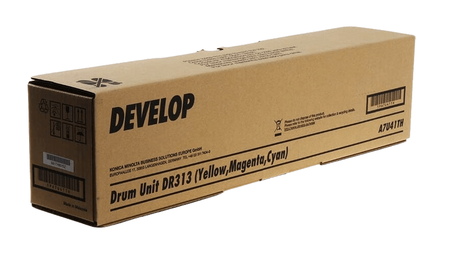 Develop DR-313 CMYK tillbehör - original trumma 75000 sider (A7U41TH)