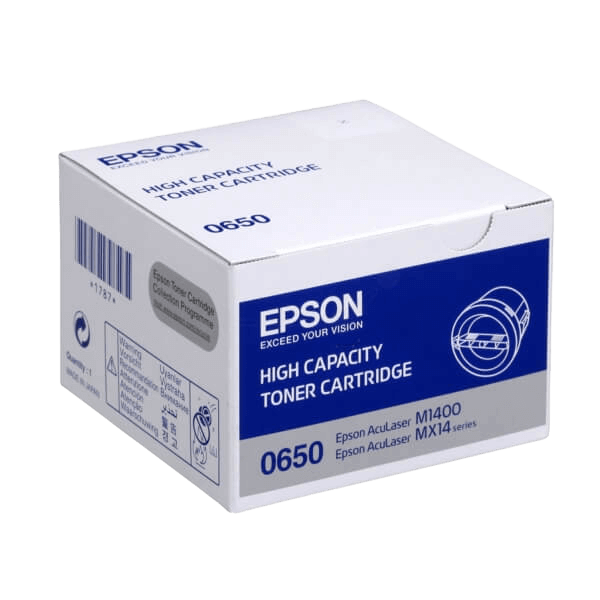 Epson 0650 XL svart original toner 2200 sider (C13S050650)