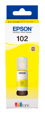 Epson 102 gul original bläck refill 70 ml. (C13T03R440)