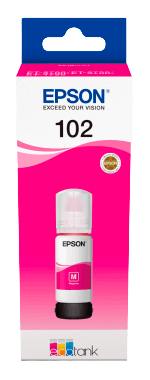 Epson 102 magenta original bläck refill 70 ml. (C13T03R340)