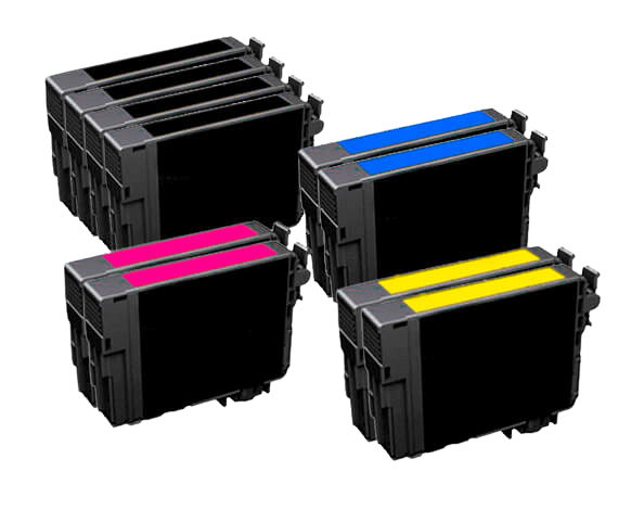 Epson 18 XL 10 stk. rabattpaket bläckpatron 146 ml. - kompatibel