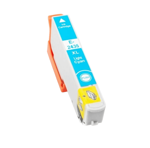 Epson 24 XL ljus cyan kompatibel bläckpatron 11 ml. (C13T24354010)