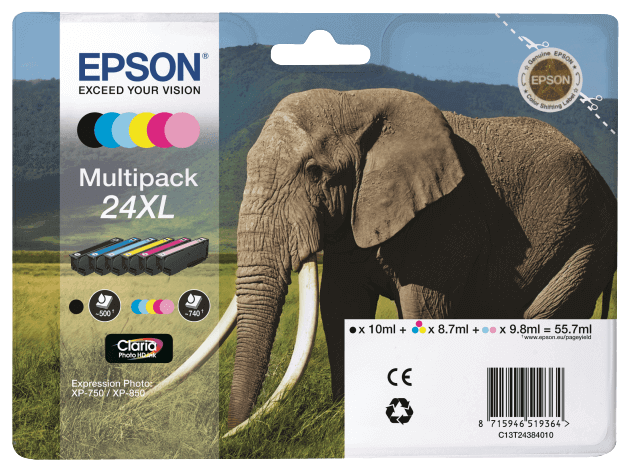 Epson 24 XL CMYK original multipack (C13T24384011)