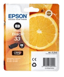 Epson 33 foto svart original bläckpatron 4,5 ml. (C13T33414012)