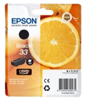 Epson 33 svart original bläckpatron 6,4 ml. (C13T33314012)