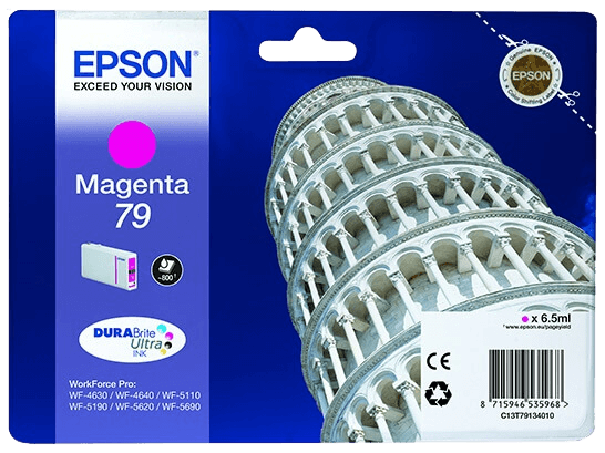 Epson 79 magenta original bläckpatron 6,5 ml. (C13T79134010)