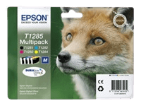 Epson T1285 CMYK original multipack 1x5,9 + 3x3,5 ml. (C13T12854012)