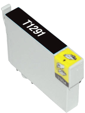 Epson T1291 XL svart kompatibel bläckpatron 15 ml. (C13T12914011)