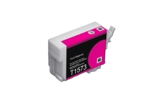 Epson T1573 magenta kompatibel bläckpatron 26 ml. (C13T15734010)